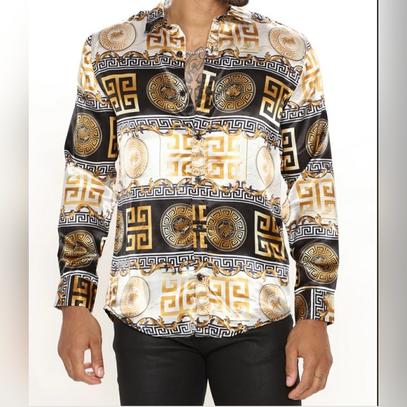 Baroque Gold Shirts Baroque Gold By Drill Clothing Comens Shirt S